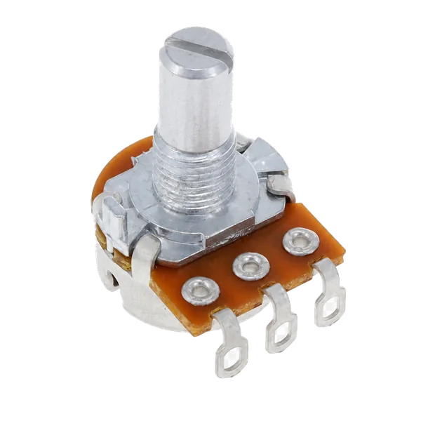 TT Electronics P160KNP 10 kilohm audio-taper potentiometer without loose mounting hardware